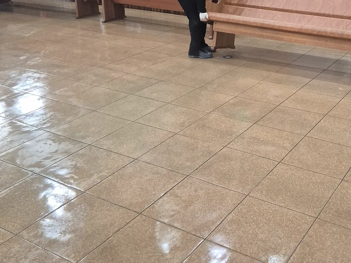 청양군 목면 예배당 방송실 장비 주변 정밀 위생청소 사례 - 행진크린