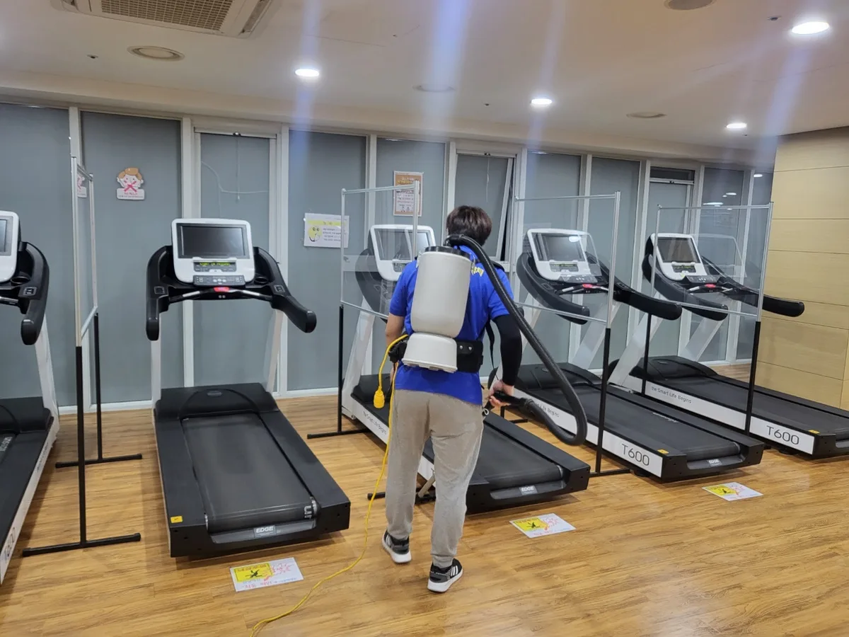당진시 원당동 헬스장 탕비실 직원 휴게공간 위생청소 사례 - 행진크린